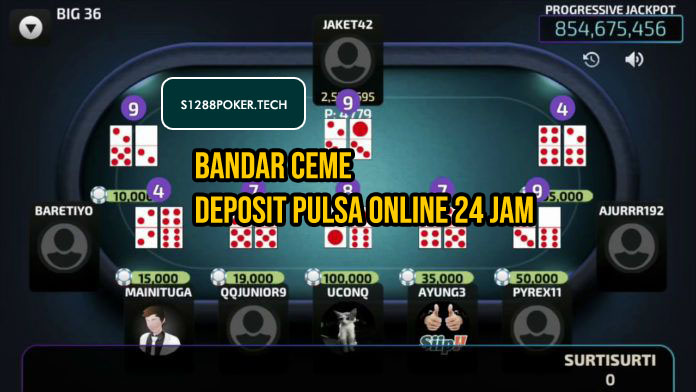 Bandar Ceme Deposit Pulsa Online 24 Jam