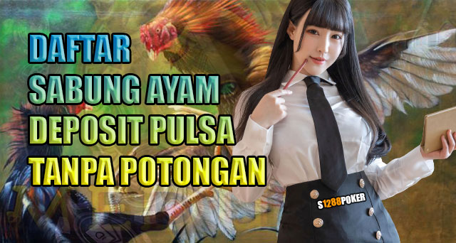 Daftar sabung ayam deposit pulsa tanpa potongan