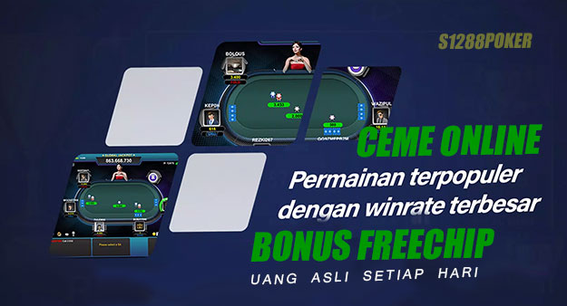 Ceme online bonus freechip uang asli setiap hari terbaru