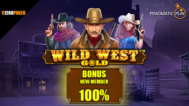 Slot wild west gold bonus new member 100%