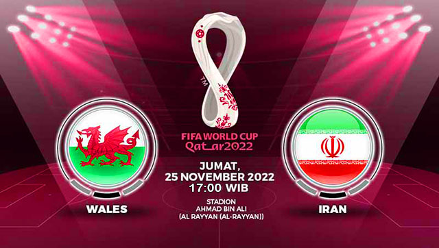 Prediksi skor wales vs iran 25 november 2022 malam ini