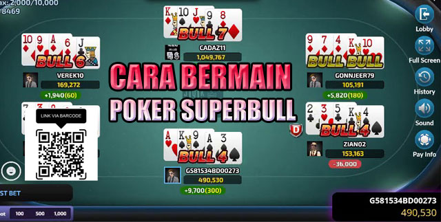 Cara bermain poker superbull