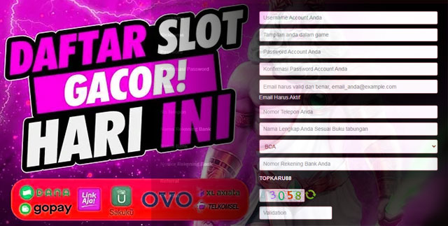 Buat Akun VIP Slot Gacor Malam Ini Peluang Tinggi 2024 Wajib Coba